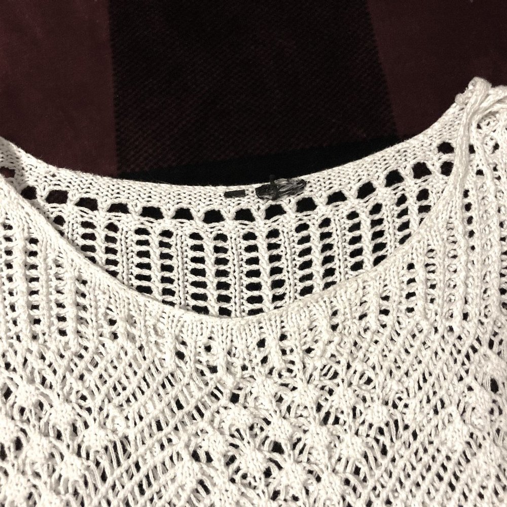 White Cotton Sweater